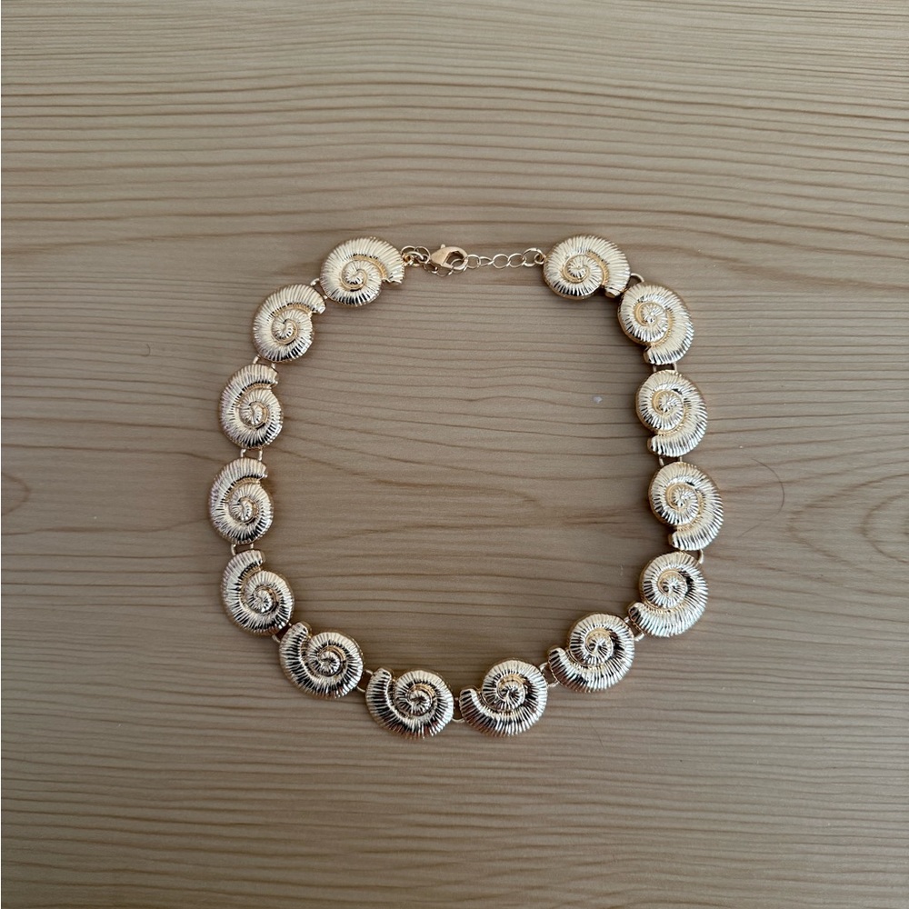 Gold Shell Necklace